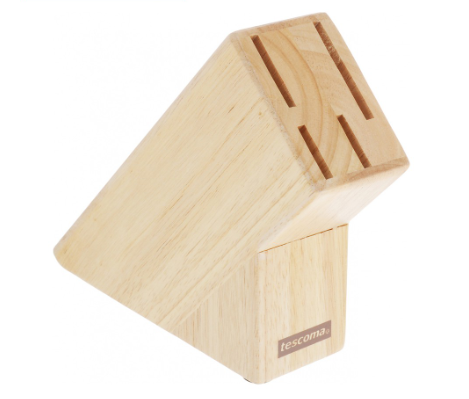 Tescoma Wooden Knife Block 4 Places Woody 869504
