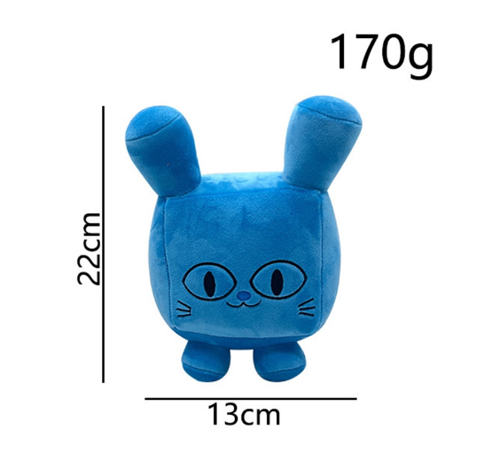 25cm Pet Simulator X Cat Stuff Plushie Toys Big Games Cat Plushie Toy Dolls Pillow Kids Gift P22