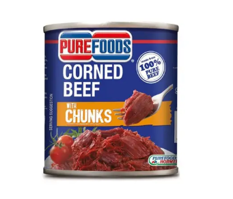 Purefoods Corned Beef with Chunks  210g