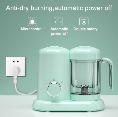 4 In 1 Multifunction Baby Food Maker Supplement Baby Food Cooking Blenders Steamer Processor