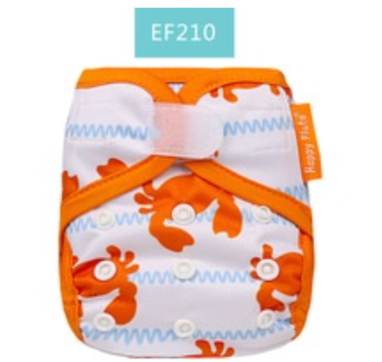 Happyflute Newborn Print PUL Design Snap Or Hook&Loop Eco-friendly Cloth Diaper Cover Baby Cloth Diaper CD6