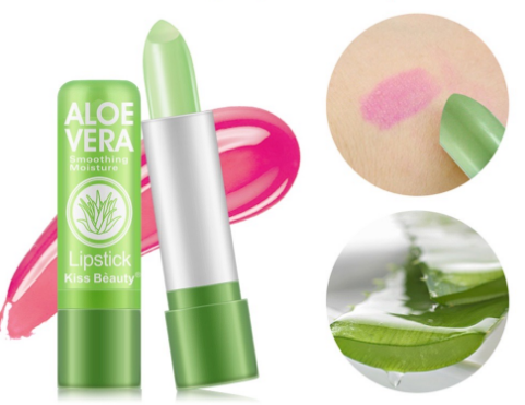 LMJ Aloe Vera Soothing Gel Lipstick Moisturizing Lipstick Lip Balm