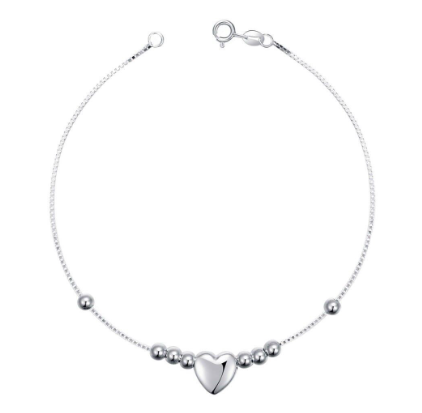 Silver Fashion Jewelry Accessory Ladies' Bracelet B014