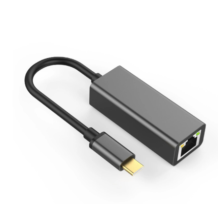 Network interface USB type C Ethernet Adapter Network Card USB Type-C To RJ45 10/100Mbps Lan Internet Cable For MacBook PC