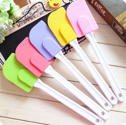 EVX cake Silicone Spatula Baking Pastry Kitchen Spatula Cream Scraper Baking Tools