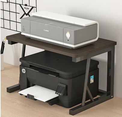 Printer Shelf Desktop Small Double-Layer Multi-function Host Rack Office Desk Copier Storage Rack
