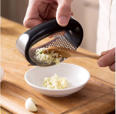 Garlic Press Squeezer Garlic Presser Stainless Steel Garlic Ginger Rocker