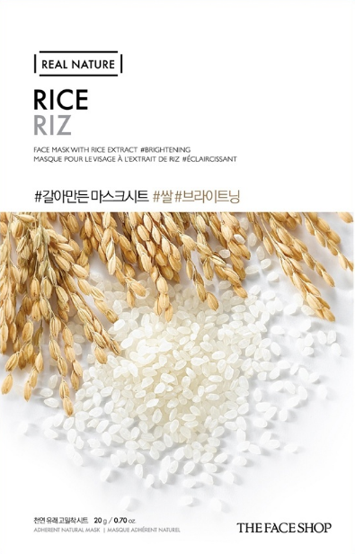 The Face Shop Real Nature Rice Face Mask