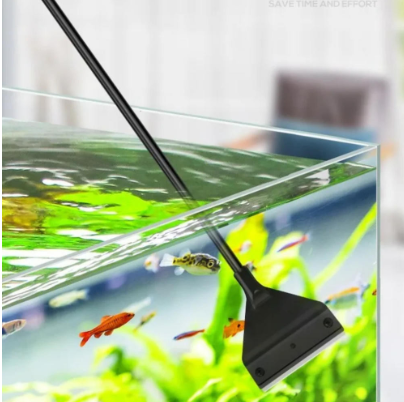 Algae Scraper for Glass Aquariums, Fish Tank Cleaner, Aquarium Algae Scrapers Household Cleaning Tool aquarium Accessories