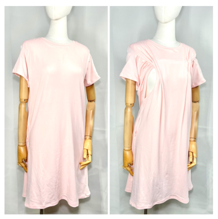 Maternity Breastfeeding dress  Nursing dress  Pregnant  Nursing wear  Lounge dress  Casual dress MBD19