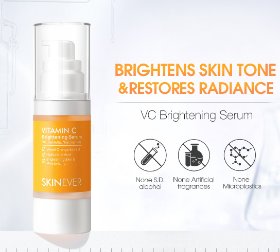 SKINEVER Vitamin C Brightening Serum Antioxidant Firming Skin Repair Smooth Skin Even Skin Tone All Skin Types Skin Care