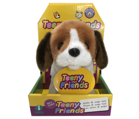Iwaya Teeny Friends Baby Beagle Dog Toy