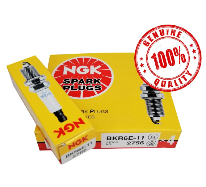 NGK SPARK PLUG (BKR6E-11 2756) 100% Original
