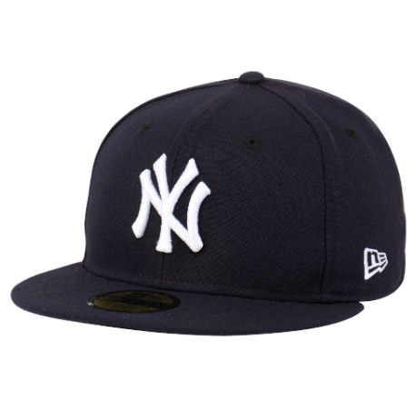 New York Yankees MLB AC Perf Navy Blue 59FIFTY Fitted Cap (ESSENTIAL)