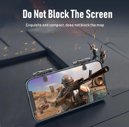 1 Pair PUBG Mobile Game Trigger Controller Joystick Phone Gamepad Aim Buttons