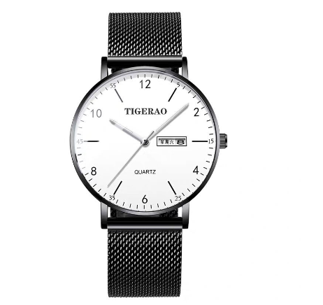 Original Luxury Fashion Waterproof Calendar Trendy Starry Sky Watch Stone Luminous Stainless Steel Watch 04