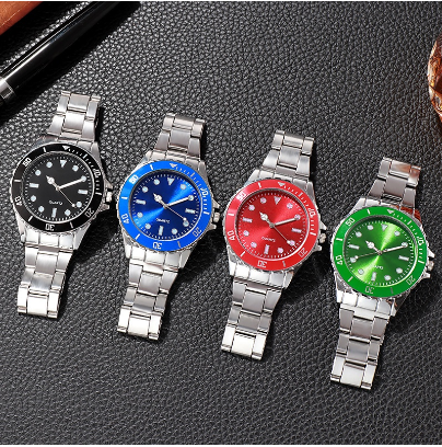 Men's Stainless Steel Strap Fashion Classic Waterproof Wristwatch