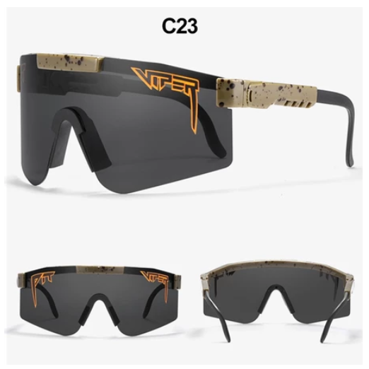 Viper Sports Sunglasses UV400 Outdoor Polarized Sports Eyewear Fashion Bike Bicycle Sunnies Mtb Goggles with Case Protection Cycling