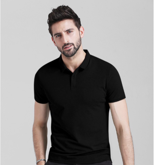 Men's Drifit Polo Shirt Unisex Quality Korea Fashion T- Shirt Plain Color