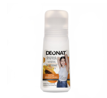 DEONAT Papaya Mineral Deodorant Roll On 65ML