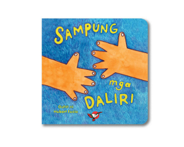 Sampung mga Daliri Board Book - for Preschool and Toddlers, Filipino