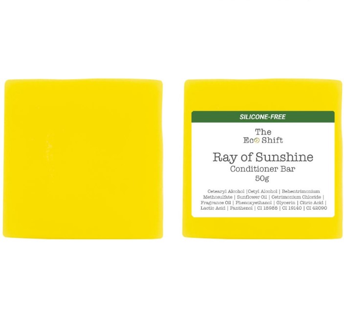 Volumizing Silicone-Free Conditioner Bar Ray of Sunshine  50ml 2Pcs
