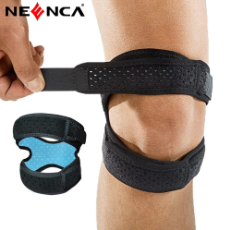 Neenca Patella Knee Strap Adjustable Brace Support for Men Women Joint Pain Relief Stabilizer Runnin