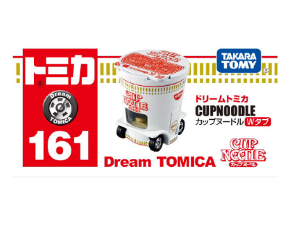 Tomica Dream No. 161 Cup Noodle White Die-cast