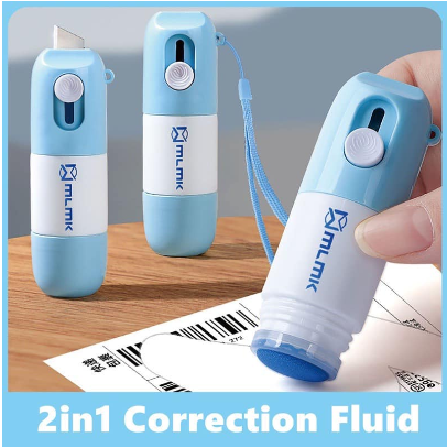 2 in 1 Privacy Protection Artifact for Personal Privacy Thermal Paper Correction Eraser