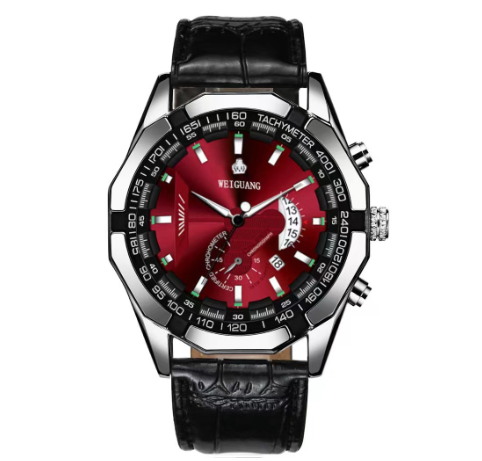 Binbond Original Luxury Watch Calendar Waterproof Luminous Luxury Stainless Steel Fashion Business Quartz Watch Men's Watch M08