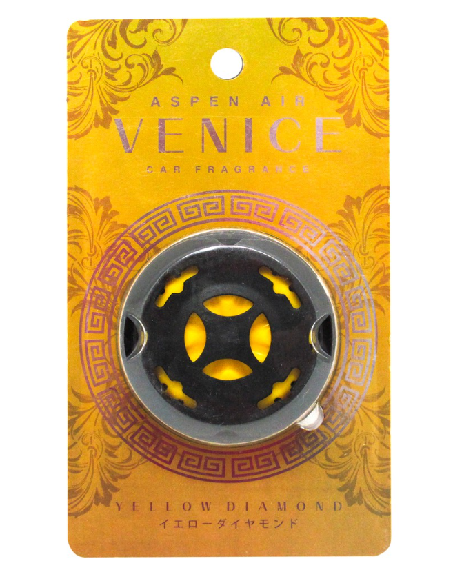 Aspen Air AVN-3081 Venice Yellow Diamond Car Fragrance