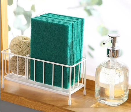 Nipiin 5/10PCS Scouring Pad Cleaning Brush Magic Sponge Utensils Washing Dishes Pot Brush Rust