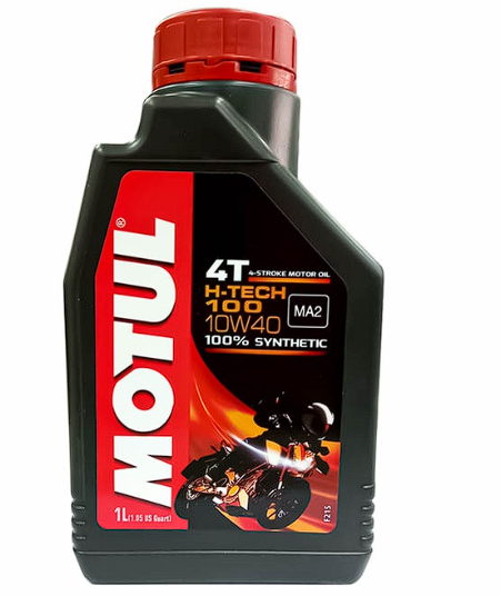 Motul 4T Hi-Tech 100 10W40 MA2 100% Synthetic 1L