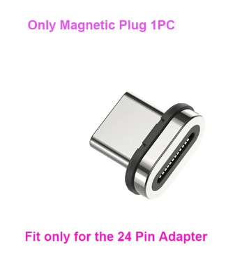 Fast Charging Type C Adapter USB C Male to Female 100W Data Transfer Connector Magnet Converter USB3.1 USBC Magnetic OTG Adapter