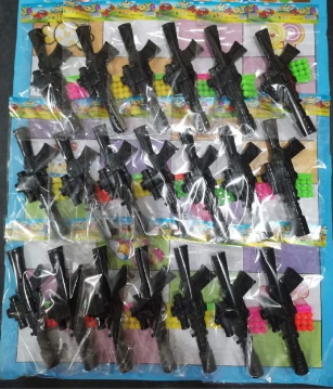20pcs Plastic Gun Toys Launch Toy Bullets Toys