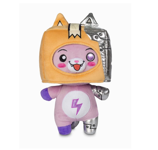 Boxy Foxy Rocky Plush Toy Cartoon Robot Shark Milk Bottle Plush Doll Anime Kawaii Plushie Pillow Kids Gift S10