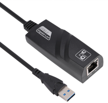 Popcorn USB 3.0 Ethernet Adapter RJ45 Lan Network Card Gigabit Internet for Computer Laptop