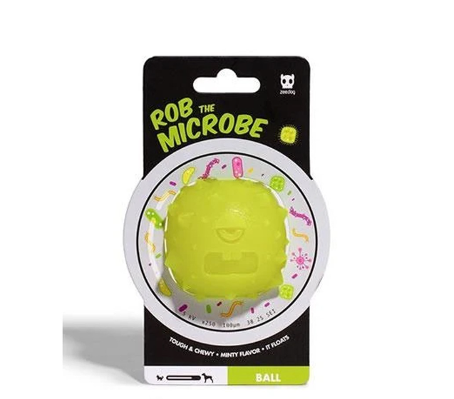Zeedog Treat Dispensing Dog Toy [Rob the Microbe]
