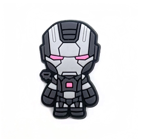 Marvel Iron Man Captain America Series jibits Avengers Jibits croc Accessories Charms Shoe Buckle Decoration Pins for Kids C22