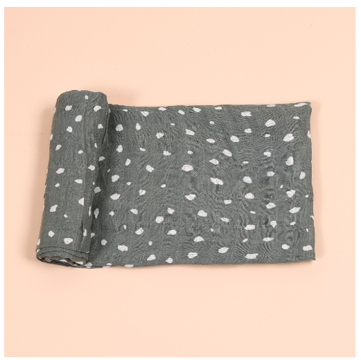 HappyFlute 1Pcs Baby Muslin Swaddle Cotton Summer Baby Blanket 120x110cm S20