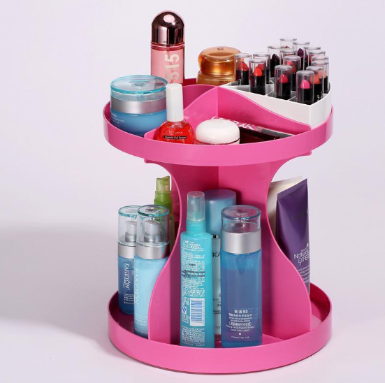 Fashion 360 Degree Rotation Cosmetic Organizer