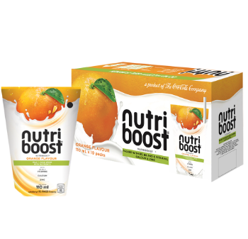 Nutriboost Orange 110ml  X 10 Packs