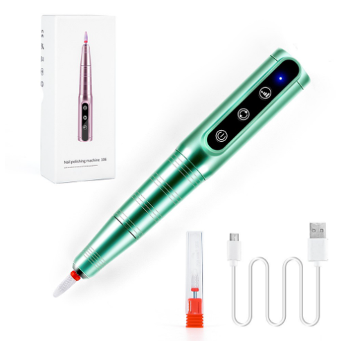 26000RPM Nail Drill Machine Cordless Nail Drill Pen for Nails Pedicure Portable Electric Nail File Cutter Manicure for Salon