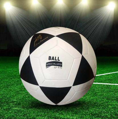 Mikasa Goldengoal Football Black and White (Size 5)