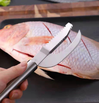 Fish Scale Scraper Tool Fish Scaler Fishing Knife Cleaning Tools