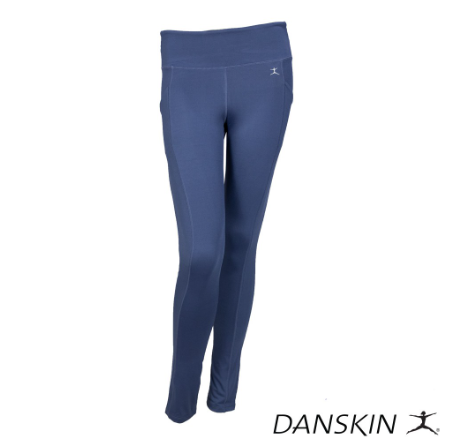 Danskin High Waist Body Fit Leggings w/ Pockets for Gym Sports Wear Athleisure Women Activewear