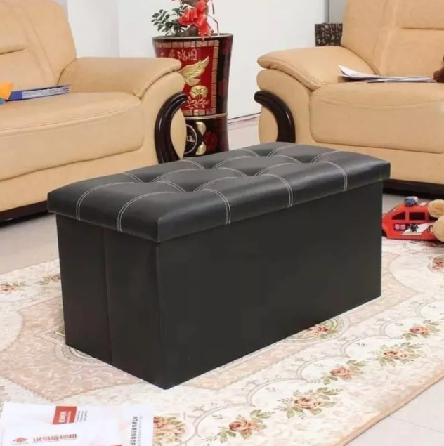 Sofa Storage Box Folding Stool Rectangular Storage Boxes Home Living Chair
