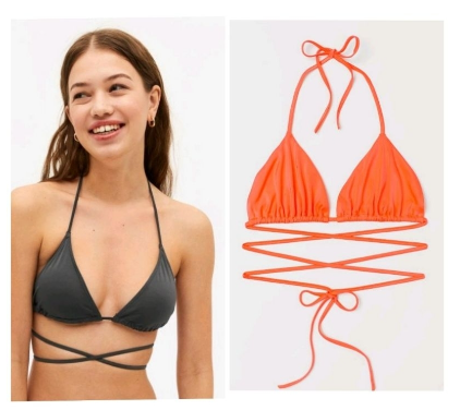 H&M Triangle Set Bikini with Bottom