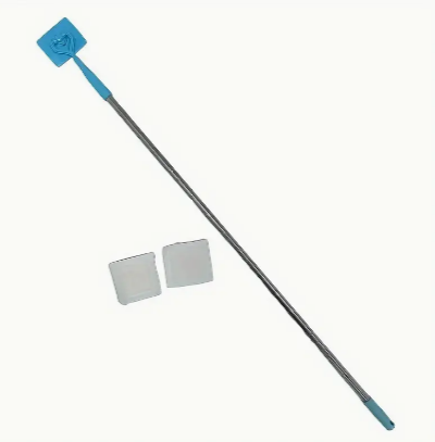 1set, Skirting Board Cleaning Mop Cleaning Wiper, Dust Removal Mop, Wet & Dry Mop Use For Bathroom, Kitchen, And The Whole House! For Cleaning Skirting Boards With Napkins And Long Handles, Cleaning S