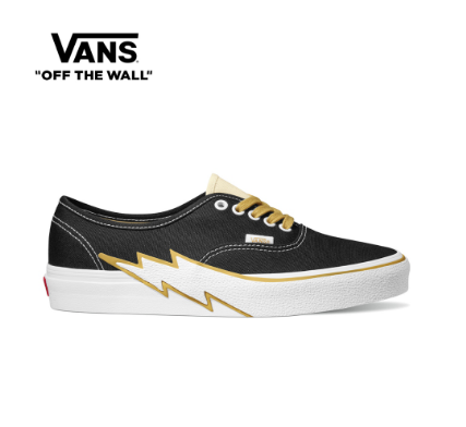 Vans Authentic Boltblack/Yellow Sneakers For Unisex